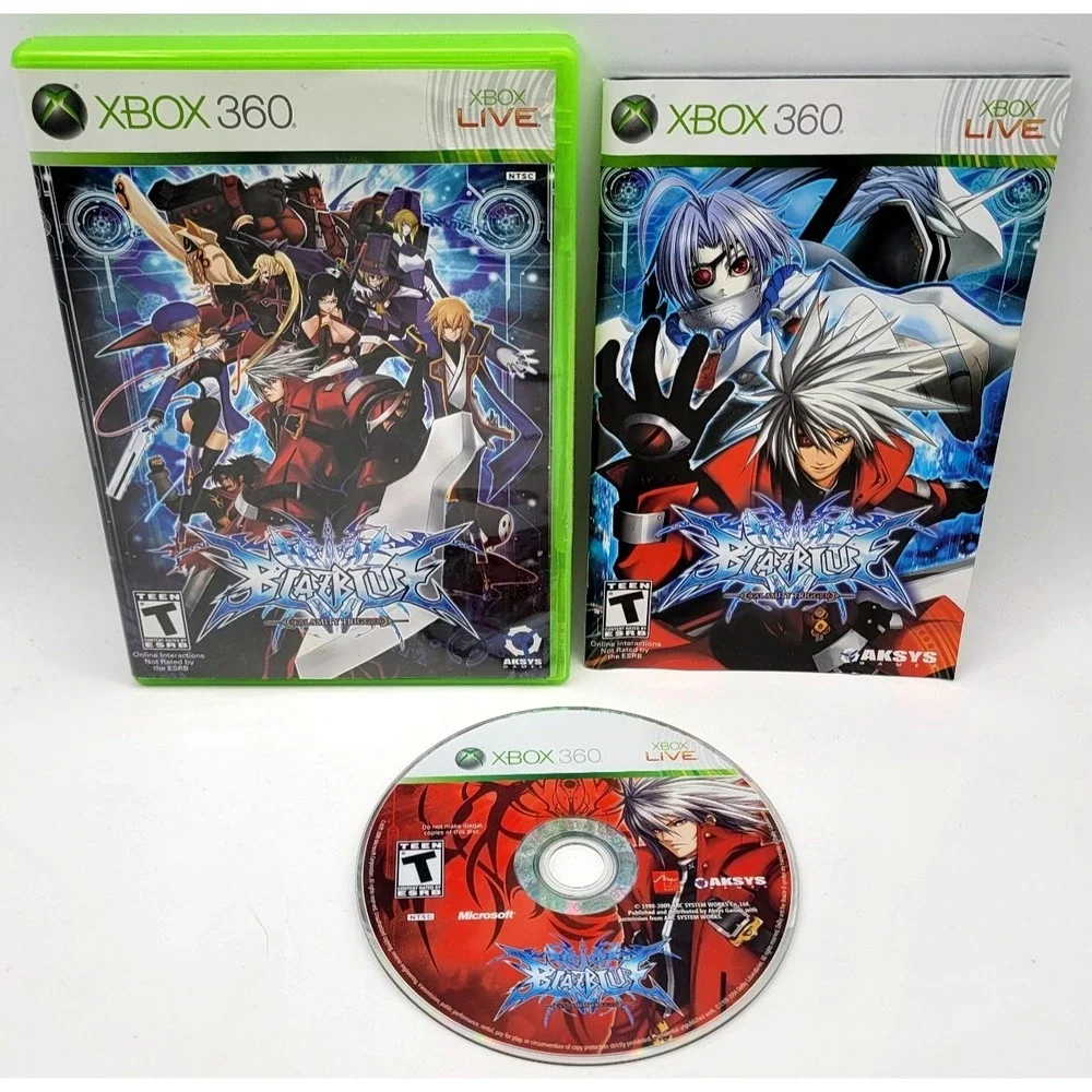 BlazBlue: Calamity‎ Trigger (Xbox 360) CIB COMPLETE IN BOX